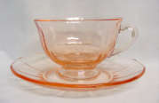 Fairfax Cup and Saucer - Click for Enlarged Image